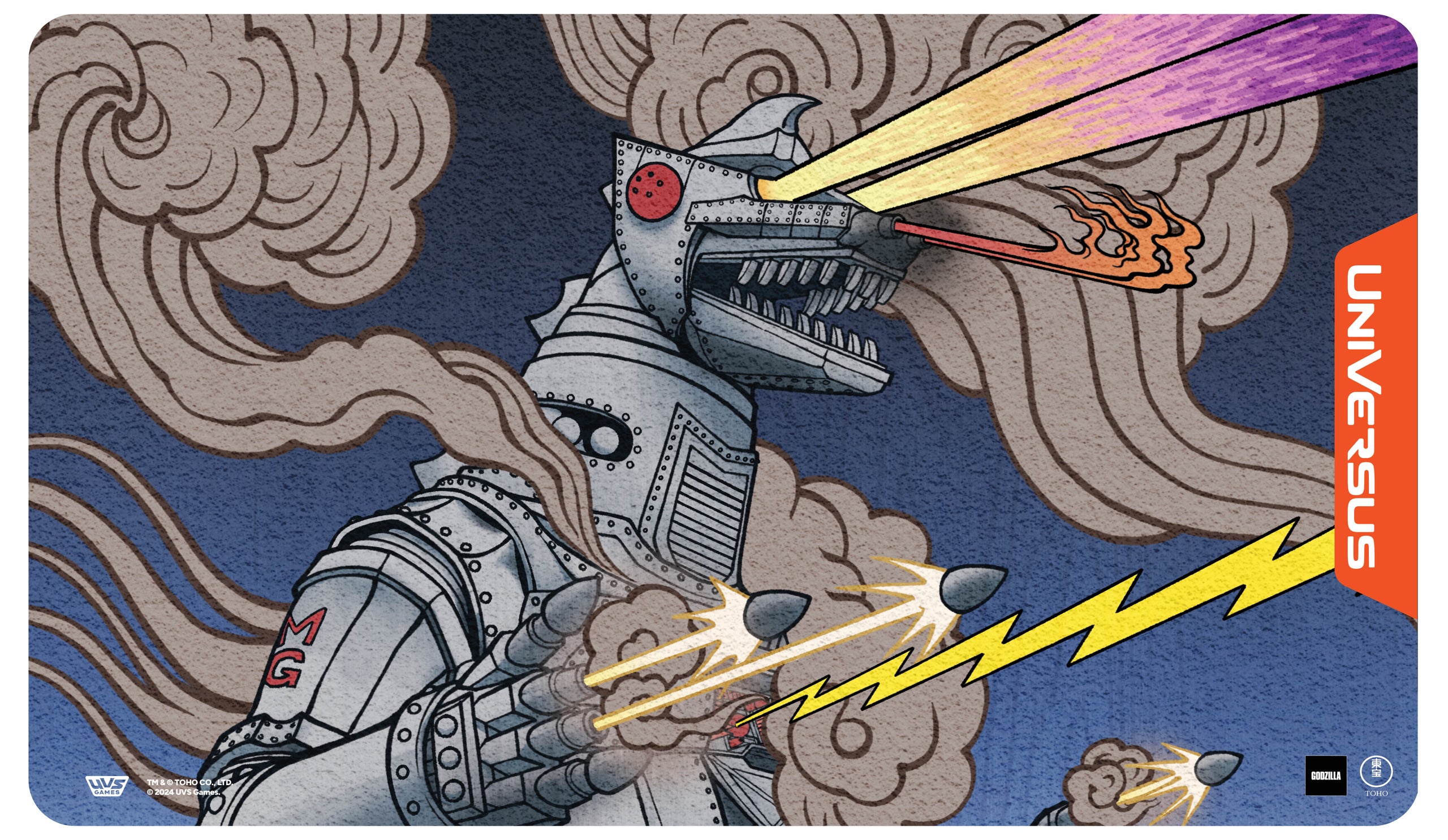 UVS Godzilla - Mechagodzilla Bionic Menace Playmat (PREORDER) | Deadly ...